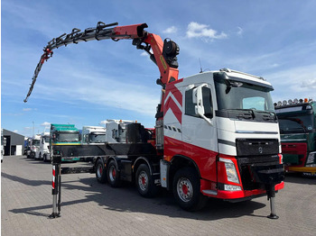 Camion grue Volvo FH 540 8X4 Euro 6 Palfinger PK 53002 + PJ125 Fly jib: photos 2
