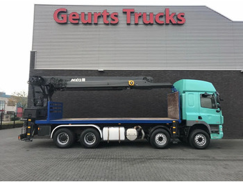 DAF CF 460 8X4 + MKG HMK 401/kran/kraan/Montagekran/ en leasing occasion DAF CF 460 8X4 + MKG HMK 401/kran/kraan/Montagekran/: photos 4