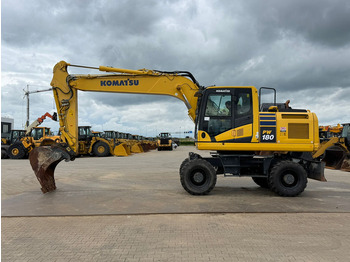 Pelle sur pneus KOMATSU PW180