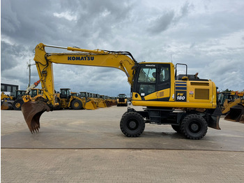 Pelle sur pneus KOMATSU PW180