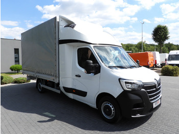 Utilitaire rideaux coulissants (PLSC) RENAULT MASTER TARPAULIN 8 PALLETS WEBASTO CRUISE CONTROL LED LIGHTS PNEUMATICS AIR CONDITIONING  165HP: photos 4