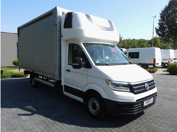 Utilitaire rideaux coulissants (PLSC) VOLKSWAGEN CRAFTER TARPAULIN 10 PALLETS WEBASTO CRUISE CONTROL AIR CONDITIONING LED LIGHTS  180HP: photos 4