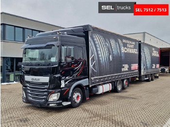 Camion à rideaux coulissants DAF XF 460