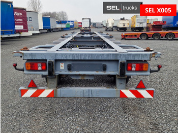 Semi-remorque porte-conteneur/ Caisse mobile Krone SDC 24 Containerchassie: photos 4