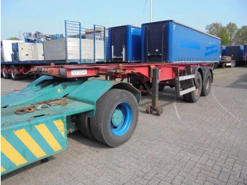 Semi-remorque porte-conteneur/ Caisse mobile GROENEWEGEN