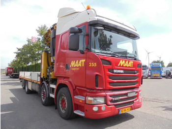 Camion grue Scania 8X2 RETARDER: photos 4
