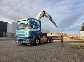 Camion grue SCANIA G 480