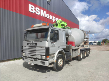 Camion malaxeur SCANIA 113