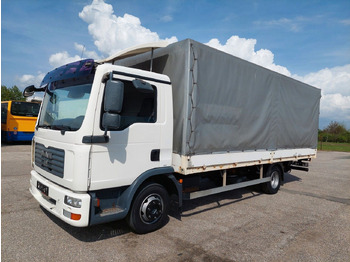 Camion à rideaux coulissants MAN TGL 8.180
