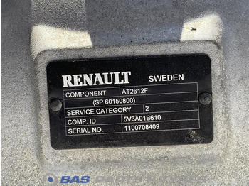 Boîte de vitesse pour Camion Renault C-Serie AT2612F Optidrive Versnellingsbak G0000350: photos 5 Boîte de vitesse pour Camion Renault C-Serie AT2612F Optidrive Versnellingsbak G0000350: photos 5