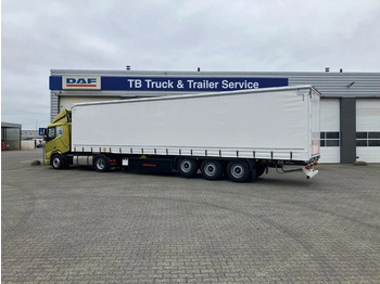 Semi-remorque rideaux coulissants neuf Kässbohrer SCS X+ / 90 - 12 / 27 Schuifzeilen multiplex vloer met palletkist 30 Europallets: photos 4