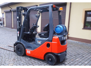 Chariot élévateur à gaz Wózek widłowy Toyota 8FGF15 2018 TRIPLEX system SAS (blokowanie tylnej osi): photos 4