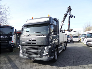 Camion plateau, Camion grue Volvo FM370 6X2*4 Kennis K14 Kran: photos 2
