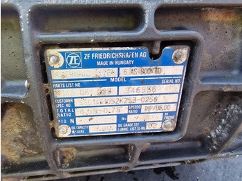 Boîte de vitesse ZF 6AS800TO Gearbox: photos 2