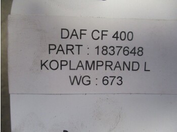 Angle de pare-chocs pour Camion DAF 1837648 CF 400 Euro 6 links: photos 2