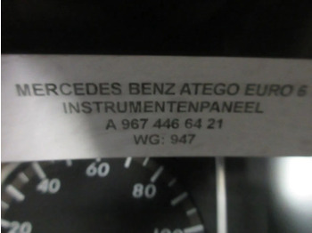 Panel de instrumentos pour Camion Mercedes-Benz A 967 446 64 21 INSTRUMENTENPANEEL MERCEDES ATEGO EURO 6: photos 4
