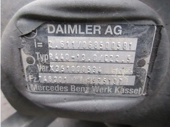 Différentiel pour Camion Mercedes-Benz R440-13,0/C22,5/TYPE 746301 RATIO 2,611 MERCEDES 2542 MP4 EURO 6: photos 5