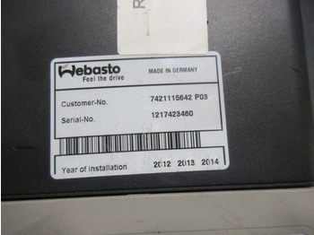 Chauffage/ Ventilation pour Camion Renault PREMIUM 7421115642 WEBASTO EEV: photos 4 Chauffage/ Ventilation pour Camion Renault PREMIUM 7421115642 WEBASTO EEV: photos 4