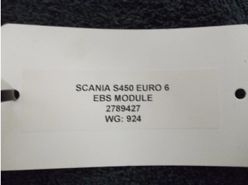 Système électrique pour Camion Scania S450 2789427 EBS MODULE EURO 6: photos 3
