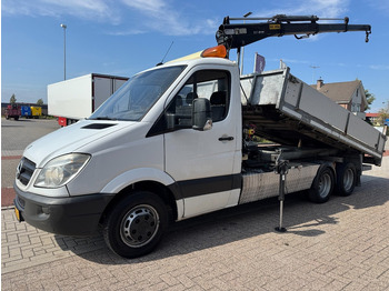 Utilitaire benne Mercedes-Benz Sprinter 516 CDI Clixtar, HIAB Kraan/Crane/Kran/Grua, Kipper: photos 5