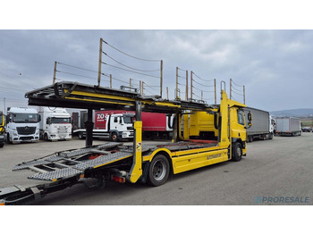 Camion porte-voitures DAF FA CF 75.360 EURO 5 přepravník aut - prodejné jen s přívěsem GROENEWOLD P0461K - cena je za celou soupravu: photos 4