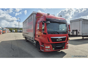 Camion à rideaux coulissants MAN TGL 12.250