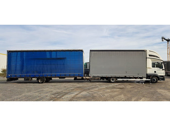 Camion à rideaux coulissants MAN TGL 8.220 Edscha Gardine Jumbo: photos 4