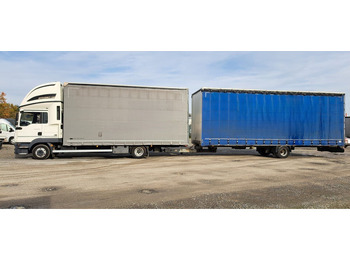 Camion à rideaux coulissants MAN TGL 8.220 Edscha Gardine Jumbo: photos 5