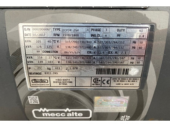 Groupe électrogène neuf Diversen ECP34 2S4 - Iveco Engine,126kVA,New oils, filters, Mecc Alte ECP34 2S4: photos 4