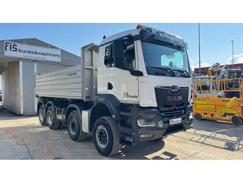 Camion benne MAN TGS 41.510 8x4 Meiller bordmatic tipper - retarder - Euro 6: photos 3