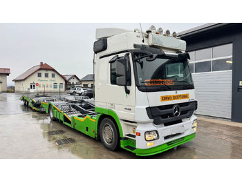 Camion porte-voitures Mercedes-Benz Actros 1846 4x2 LKW transporter + Boerner trailer: photos 3