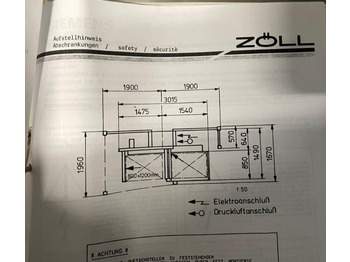 Machine d'impression Unloading transomat back stacker Zöll Diplomat 520 R: photos 2