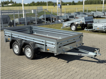 Remorque plateau neuf BRENDERUP 2300 STUB - przyczepa skrzyniowa 2 osie / 302 x 150 cm / 750 kg: photos 2