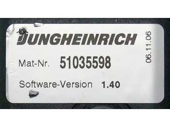 Bloc de gestion pour Matériel de manutention Jungheinrich 50466420 | Rij/hef regeling Drive/Lifting controller AS2409k SW 1,4: photos 3 Bloc de gestion pour Matériel de manutention Jungheinrich 50466420 | Rij/hef regeling Drive/Lifting controller AS2409k SW 1,4: photos 3