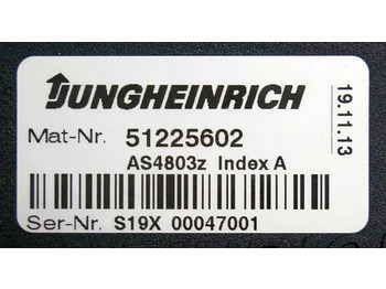 Bloc de gestion pour Matériel de manutention Jungheinrich 51225602 | Stuur regeling steering Controller AS4803 Z index A from: photos 3