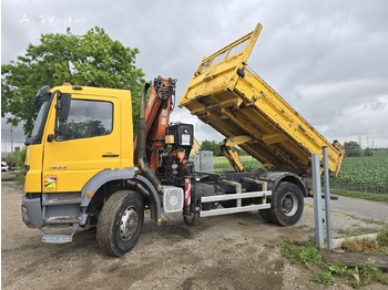 Camion benne, Camion grue Mercedes-Benz Axor 1833: photos 4