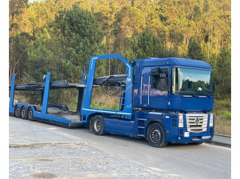 Camion porte-voitures RENAULT Magnum 480