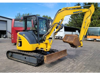 Pelle sur chenille Komatsu PC55MR-3 / SPROWADZONA / 4 380 MTH: photos 2