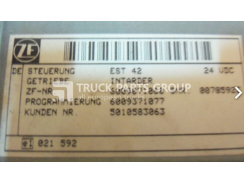 Bloc de gestion pour Camion RENAULT DXI Intarder Control unit, EDC, ECU 5010583063, 0260001028, 6009 control unit: photos 2