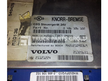Bloc de gestion pour Camion VOLVO FH13, FM13, EBS control unit, EURO 4, EURO 5, electronic brake c control unit: photos 2