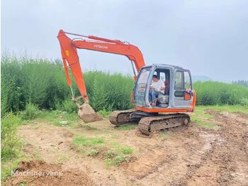 Pelle sur chenille HITACHI EX60 -5 Japanese mini small digger excavator 6 tons