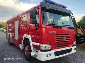 Camion de pompier SINOTRUK Howo 4x2 drive
