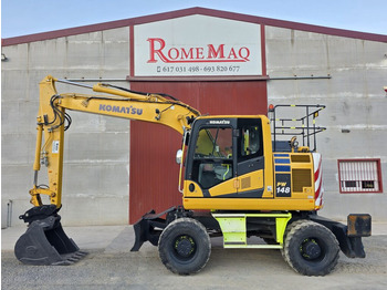 Pelle sur pneus KOMATSU PW148-11