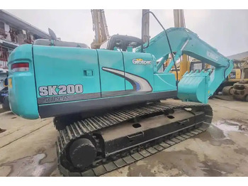 Pelle sur chenille Used Kobelco sk200-8 excavator for sale original japan Kobelco Hydraulic Excavator sk200-3 sk 75 sk 75sr: photos 5