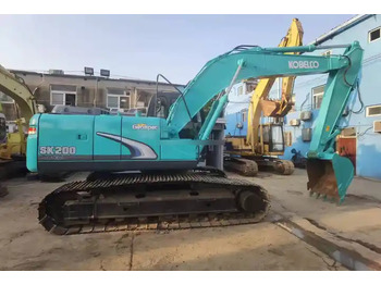 Pelle sur chenille Used Kobelco sk200-8 excavator for sale original japan Kobelco Hydraulic Excavator sk200-3 sk 75 sk 75sr: photos 2