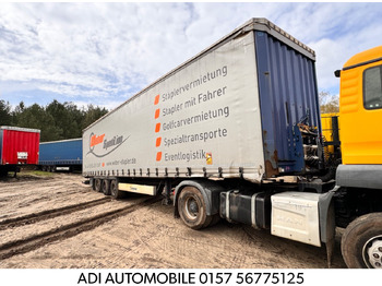 Semi-remorque rideaux coulissants KRONE SD