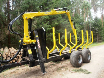 Hydrofast Timber Harvesting Trailer/RÜCKEWAGEN/Przyczepka do zrywki drewna H9 en leasing occasion Hydrofast Timber Harvesting Trailer/RÜCKEWAGEN/Przyczepka do zrywki drewna H9: photos 2