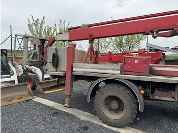 Camion grue MAN 8-163 / 4X4 / PODNOŚNIK KOSZOWY / NISKI PRZEBIEG: photos 4