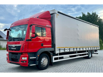 MAN TGM 18.290 / FIRANKA / 22 PALETY / AUTOMAT / EURO 6 / SYPIALKA / ŁADOWNOŚĆ 9 700 en leasing occasion MAN TGM 18.290 / FIRANKA / 22 PALETY / AUTOMAT / EURO 6 / SYPIALKA / ŁADOWNOŚĆ 9 700: photos 2