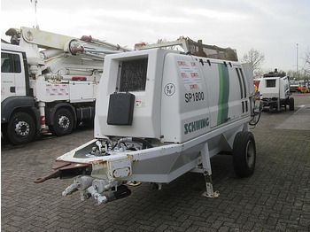 Pompe à béton stationnaire 2015 SCHWING  SP 1800 D 129KW: photos 3